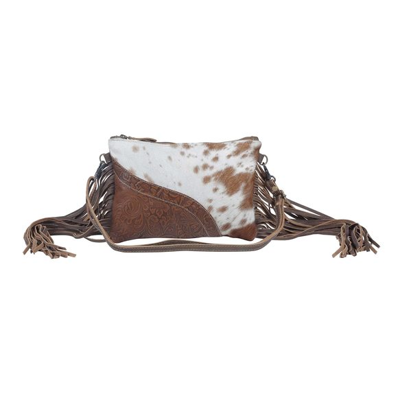 Fractional Leather & Hairon Bag S-3828 c: - Picture 1 of 7